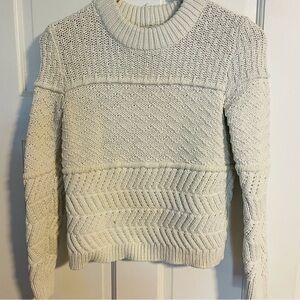 Madewell knit cream sweater